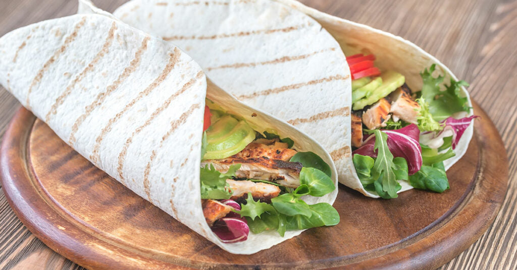 Alternatives to microwaving wrapped fast food
