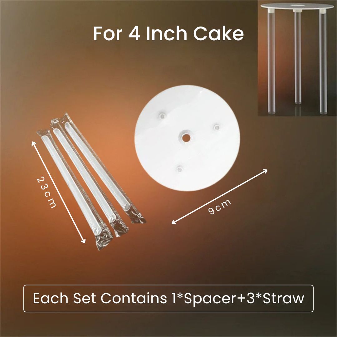 Cake Dowels and Separator - Pillars & Multi-Tier Support for Weddings and Occasions