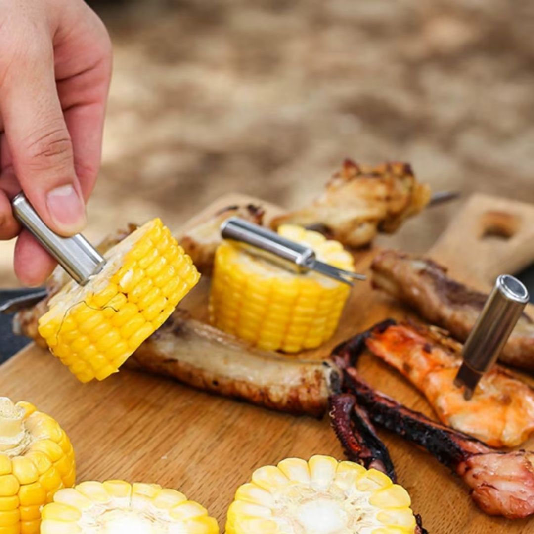 BBQ Tool Set - Stainless Steel BBQ Tool Kit with Grill Utensils & BBQ Equipments