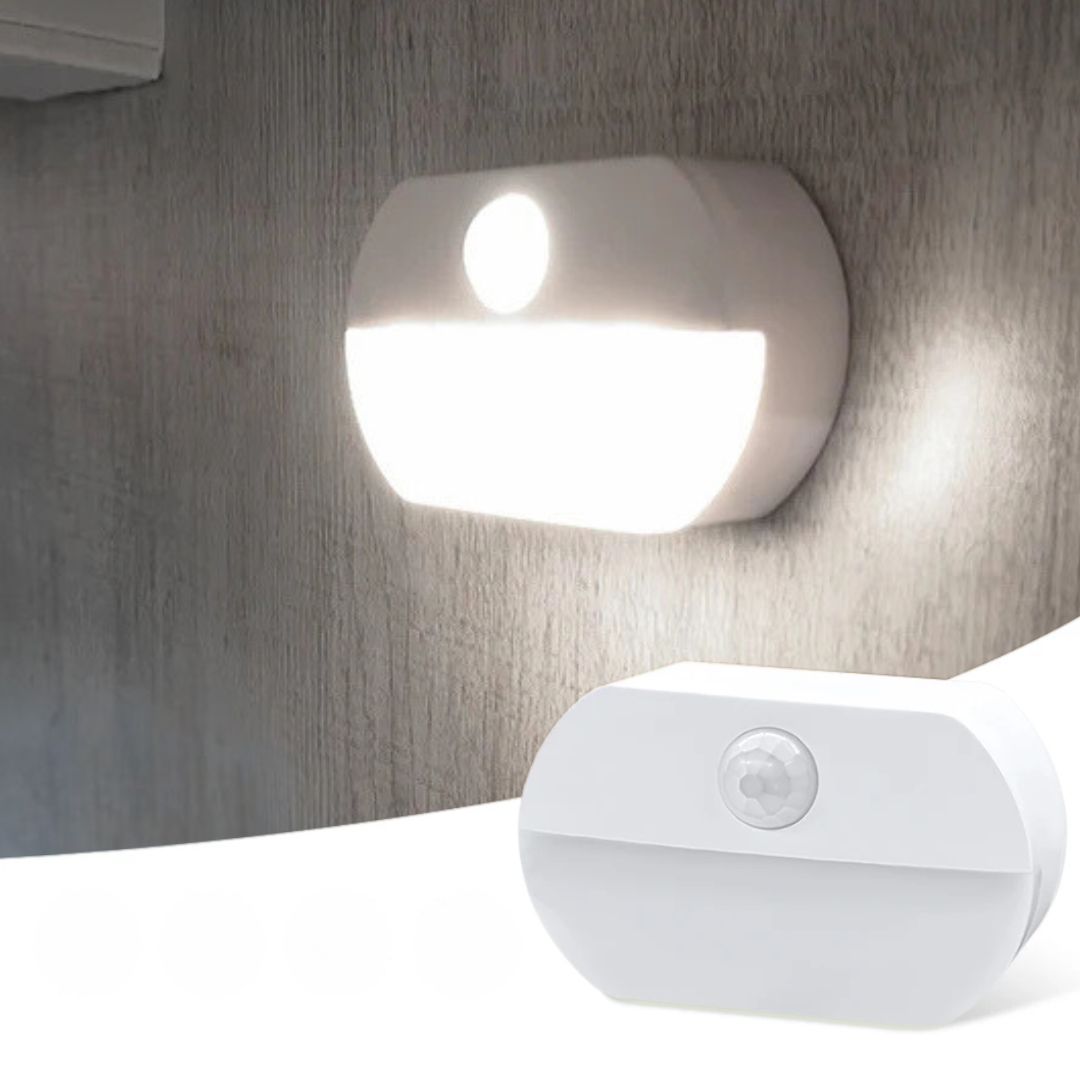 Battery Operated Mini Lights – Motion Sensor LED, Cold/Warm White, Easy Adhesive Installation