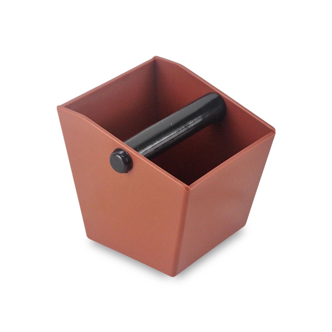 Coffee Knock Box - Anti-Slip Espresso Grounds Bin for Coffee Stations