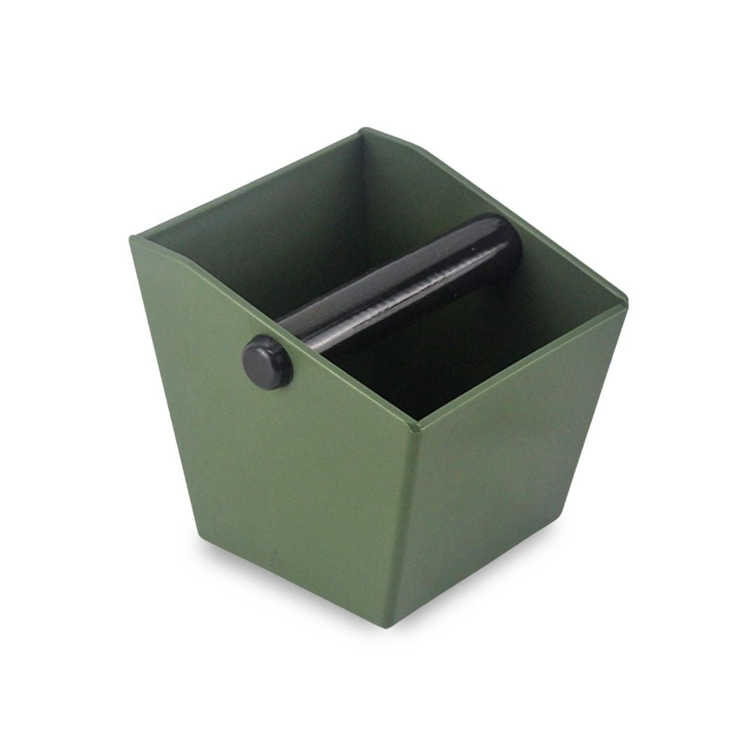 Coffee Knock Box - Anti-Slip Espresso Grounds Bin for Coffee Stations