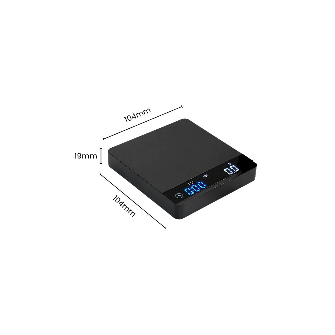 Coffee Scale - Best Digital Weighing Machine with Timer for Espresso and Coffee Measuring