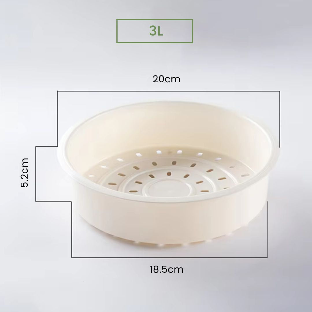 Drain Basket - Multi Use Food Strainer for Rice Cooker and Steam Pot