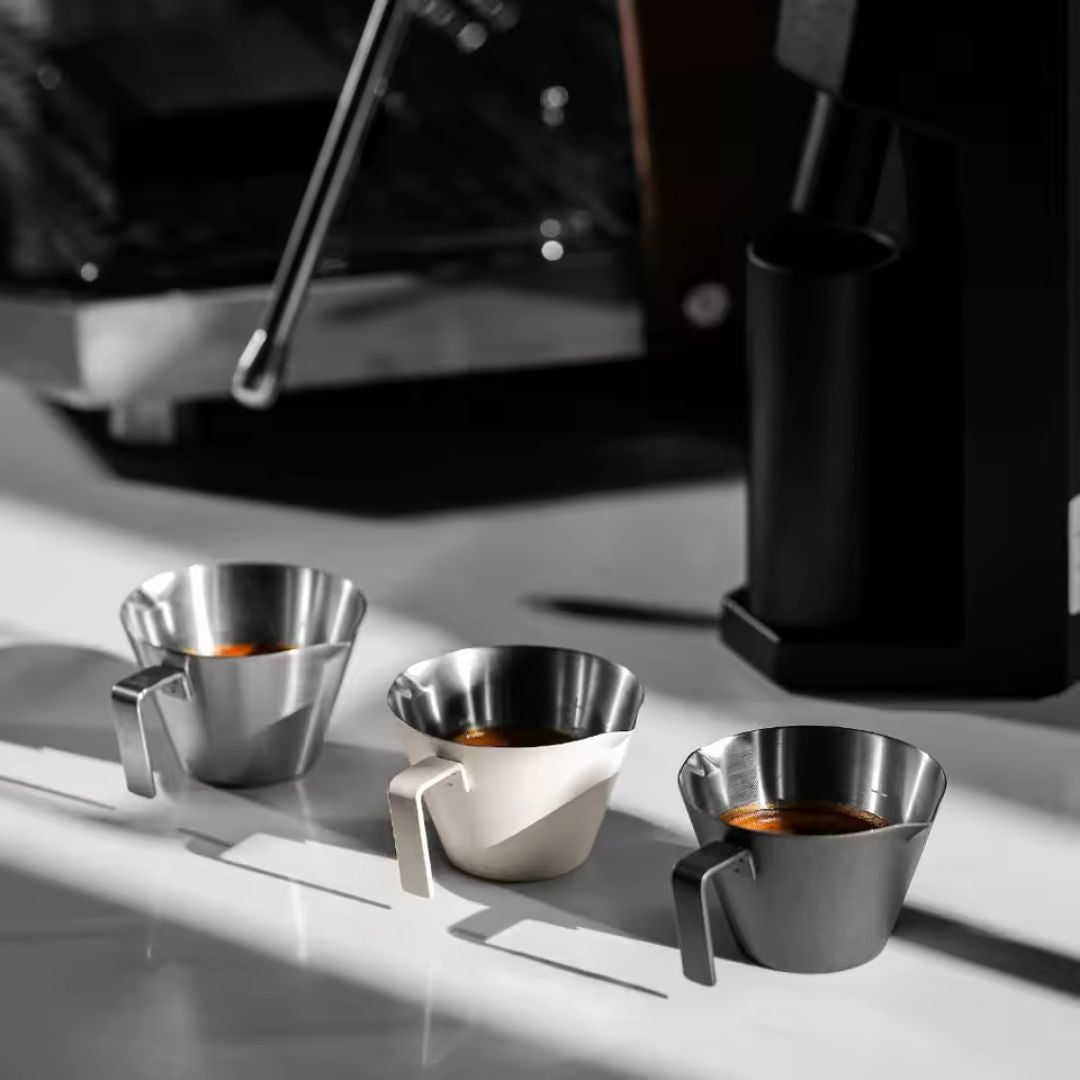 Espresso Measuring Cup - Vintage Coffee Scoop with Oz Markings