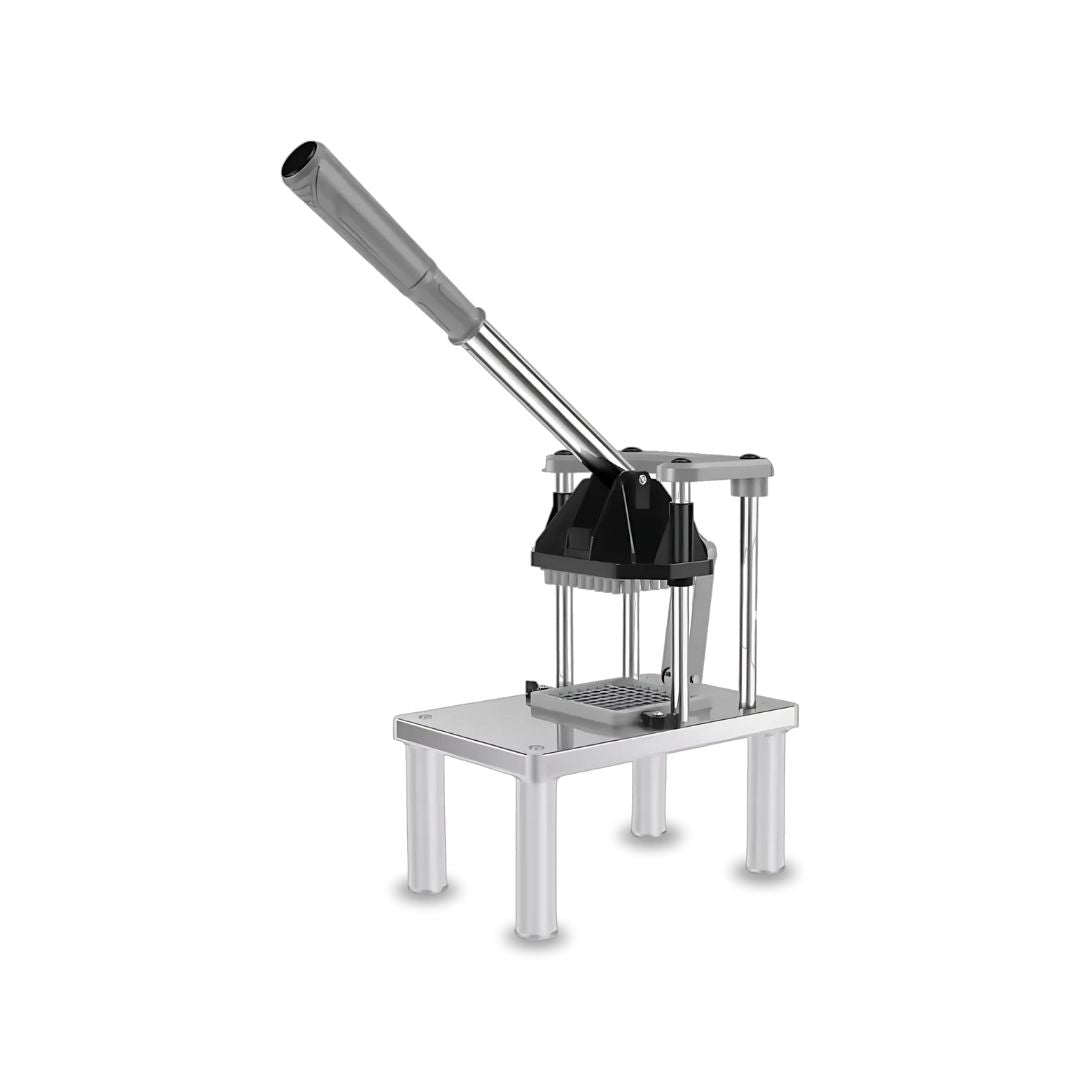 French Fry Cutter - Heavy Duty Stainless Steel Commercial Vegetable Chopper and Food Dicer for kitchen