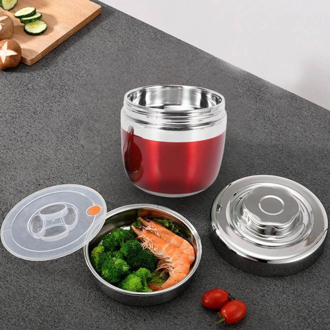 Kids Lunch Box - Insulated Bento Box for Kids, Portable & Leak-Proof