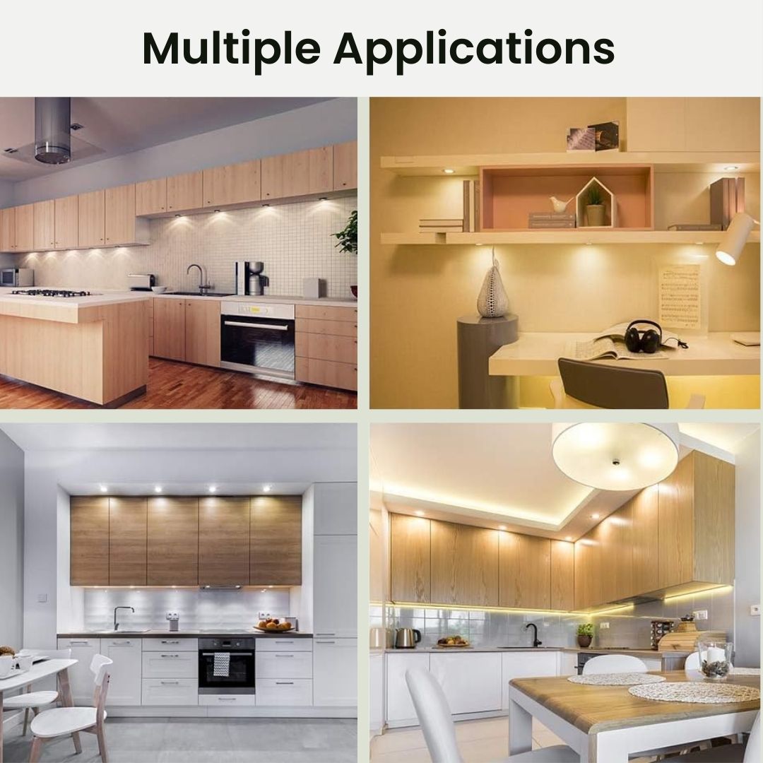 Puck Lights With Remote Control - 13 Colors And 20 Feet Range Wireless Battery Operated LED