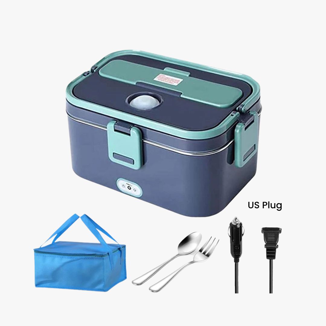 Adult Lunch Box - Stainless Steel Electric Heating Insulated for Men & Women