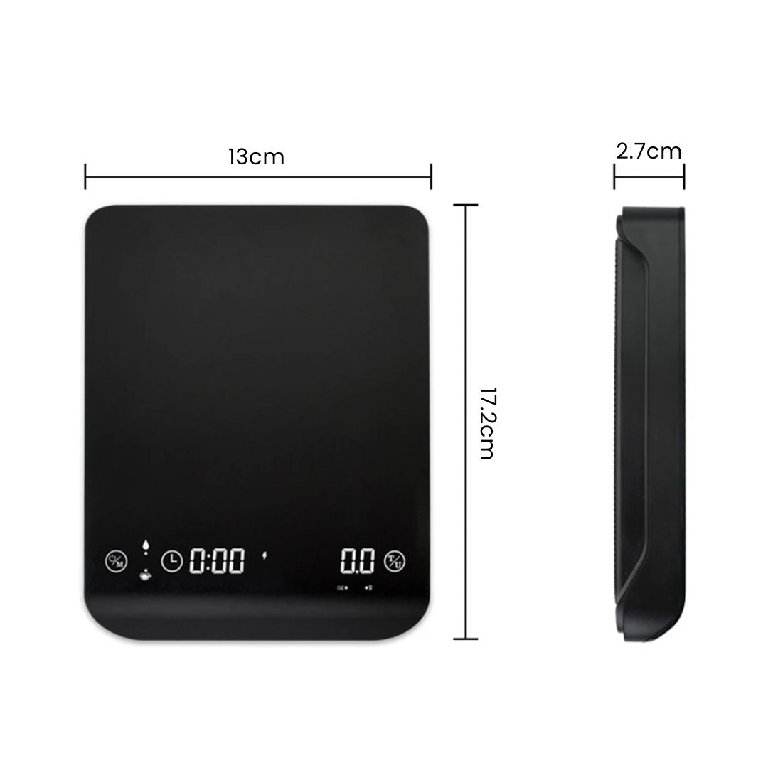 Espresso Coffee Scale - Digital Weighing Scale with Timer for Brewin