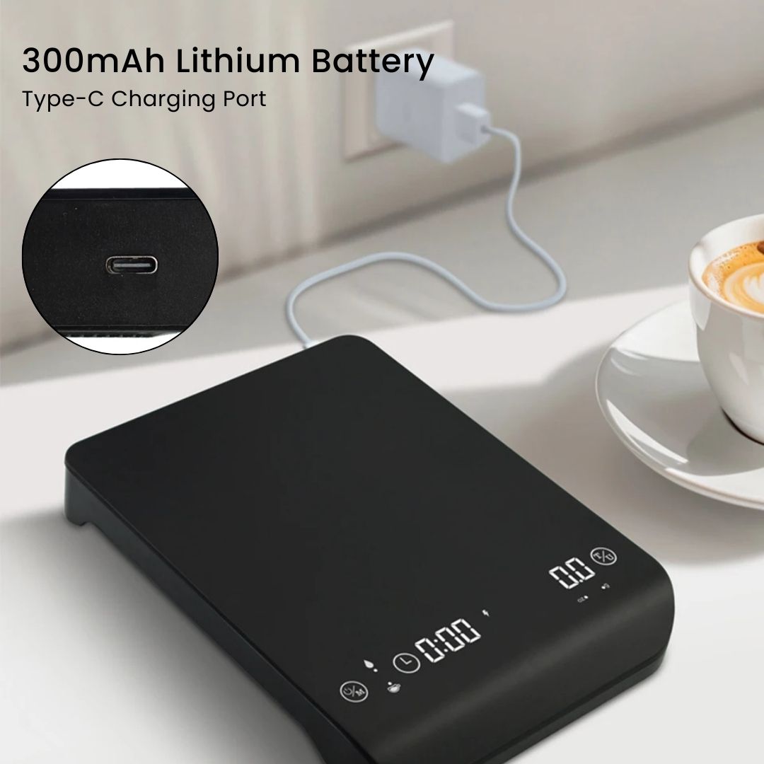 Espresso Coffee Scale - Digital Weighing Scale with Timer for Brewin