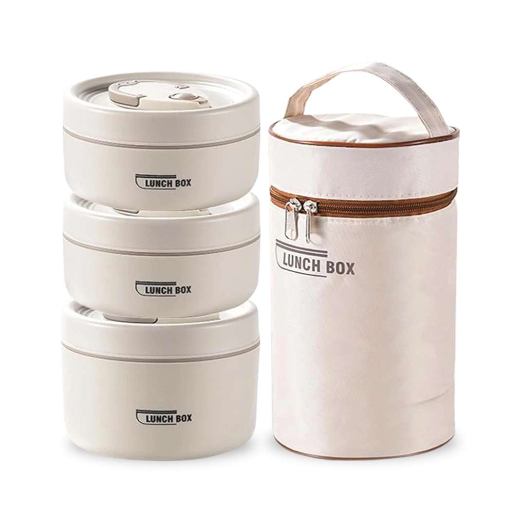 Insulated Lunch Container - Leak Proof Thermal Food Container for Work or School