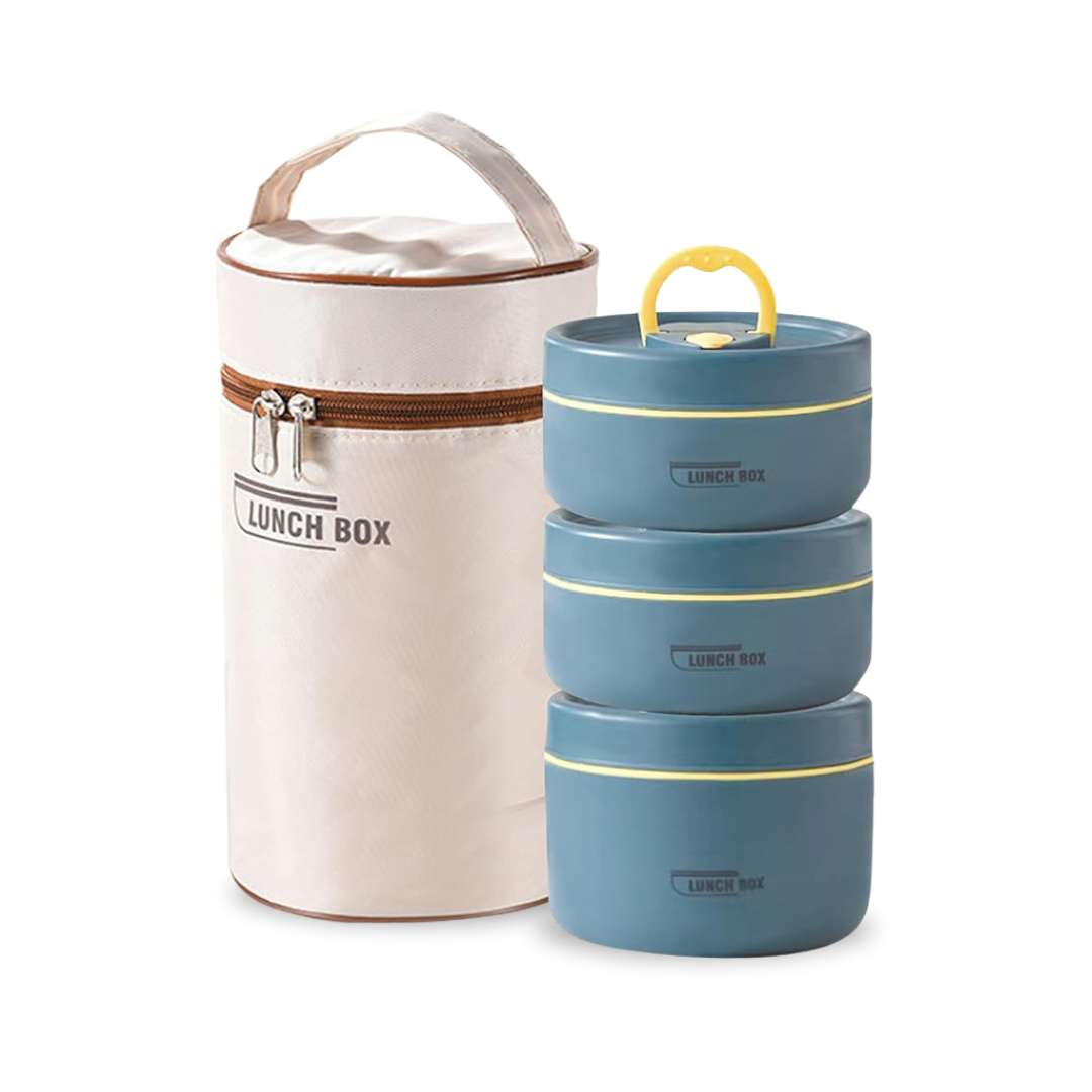 Insulated Lunch Container - Leak Proof Thermal Food Container for Work or School