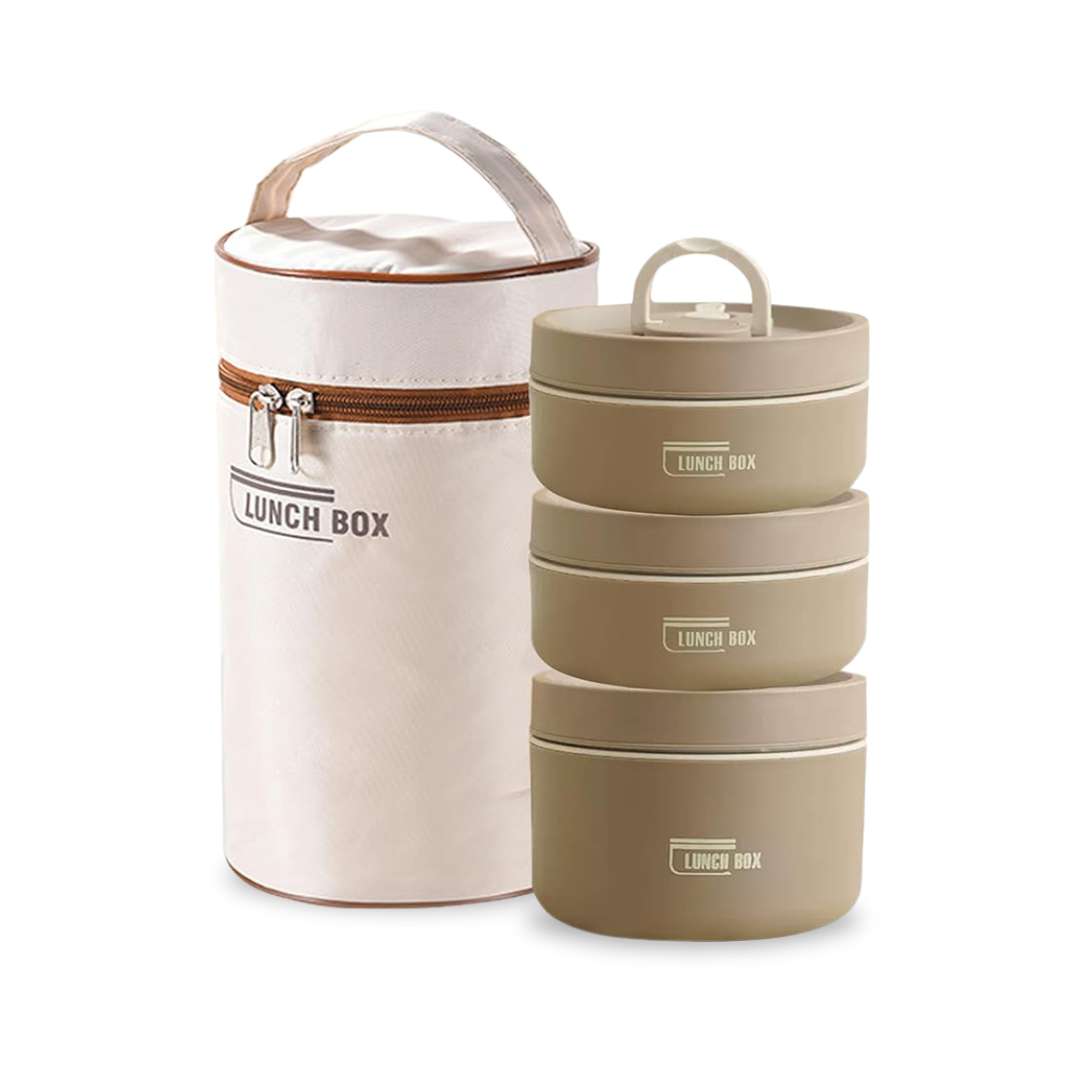 Insulated Lunch Container - Leak Proof Thermal Food Container for Work or School