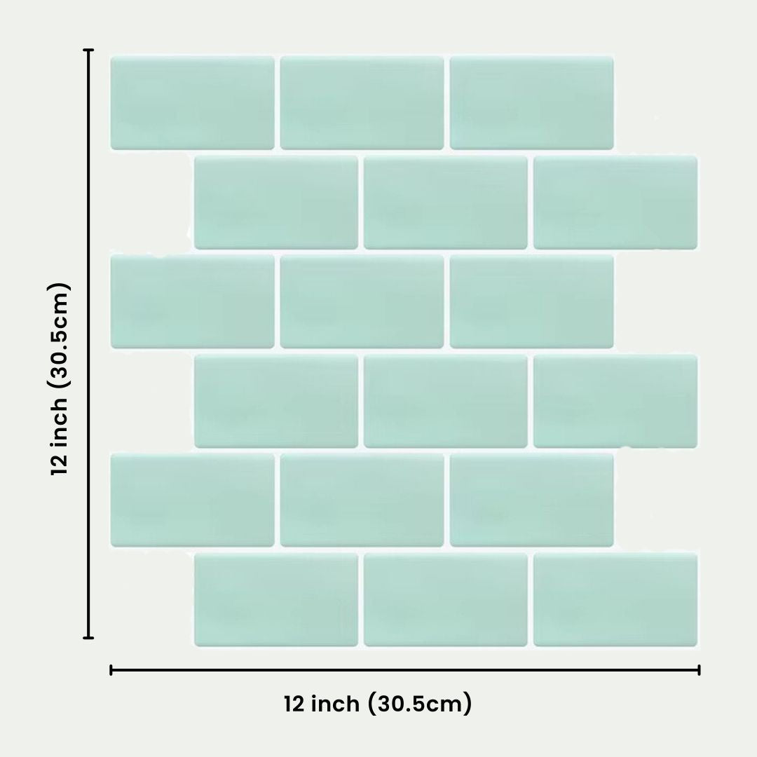 Subway Tile Wallpaper- Peel and Stick, Waterproof Stylish Stickers for Kitchen & Bathroom