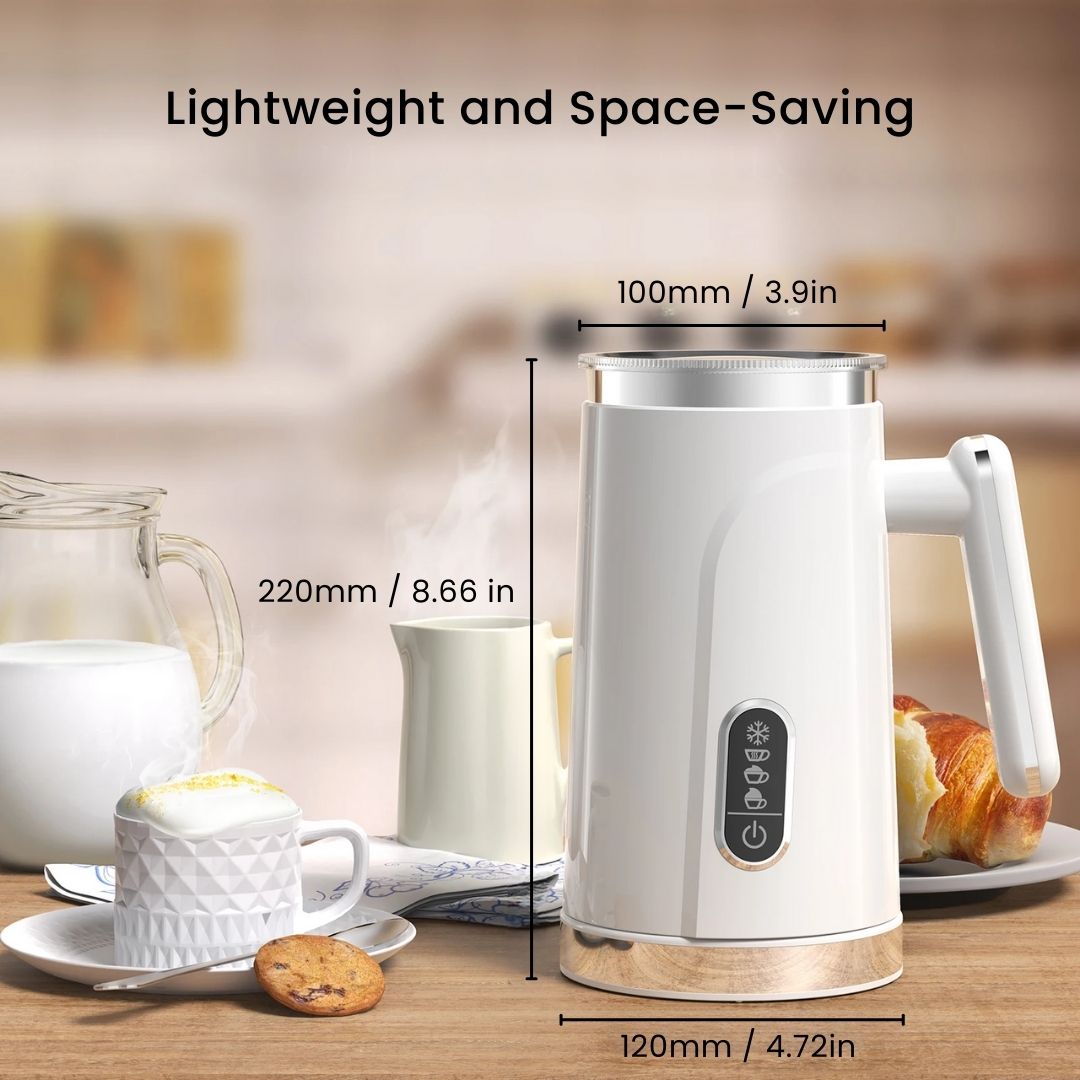 Milk Foamer - Automatic Electric Milk Frother & Multifunctional Steamer