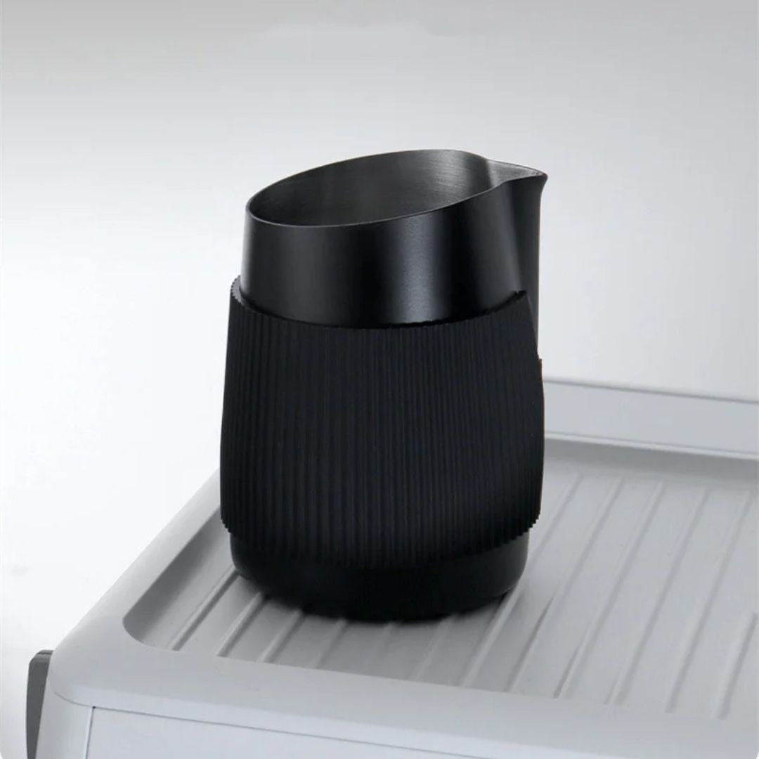 Milk Frothing Pitcher - Stainless Steel Frother for Latte Art & Espresso