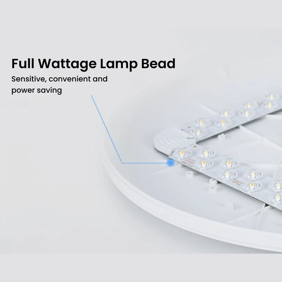 Remote Control Ceiling Lights - Dimmable LED, Smart App & Switch Control, Modern Design