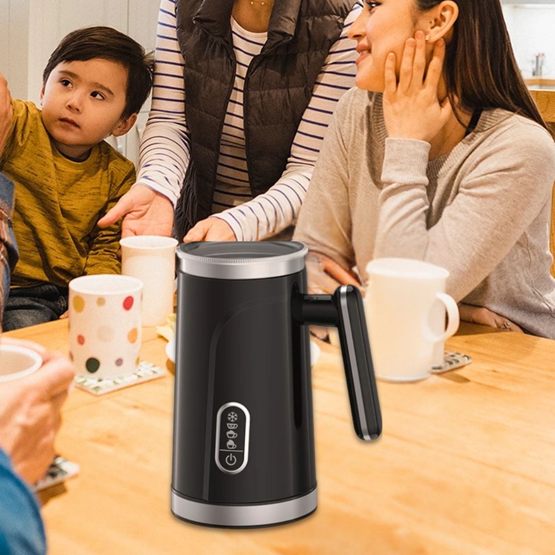 Milk Foamer - Automatic Electric Milk Frother & Multifunctional Steamer