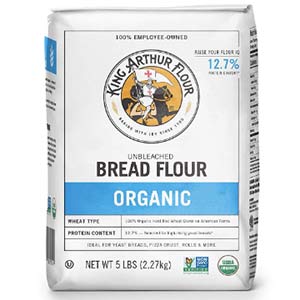king arthur flour 100%s organic unbleached bread flour