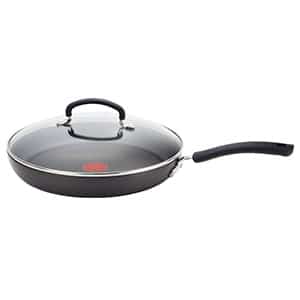 t-fal e91898 ultimate hard-anodized saute pan with lid