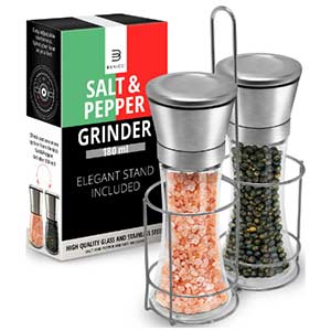benicci salt and pepper grinder set