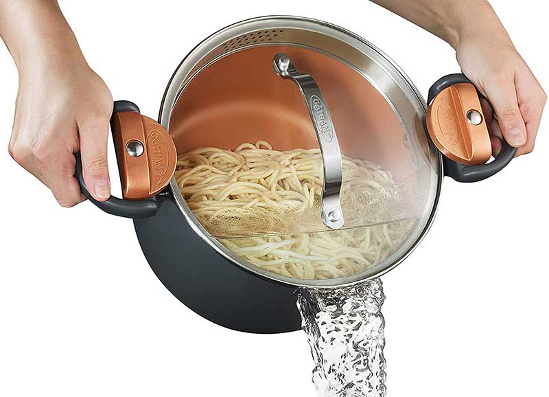 gotham steel multipurpose pasta pot