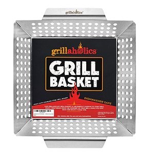grillaholics heavy duty grill basket