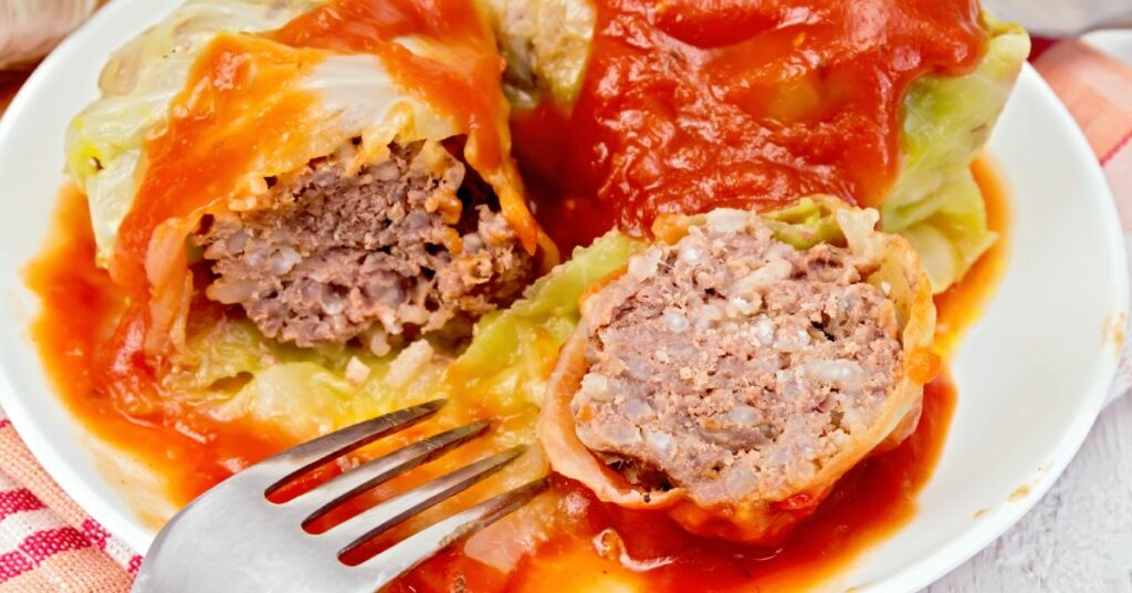 Can you use tomato juice for cabbage rolls? 