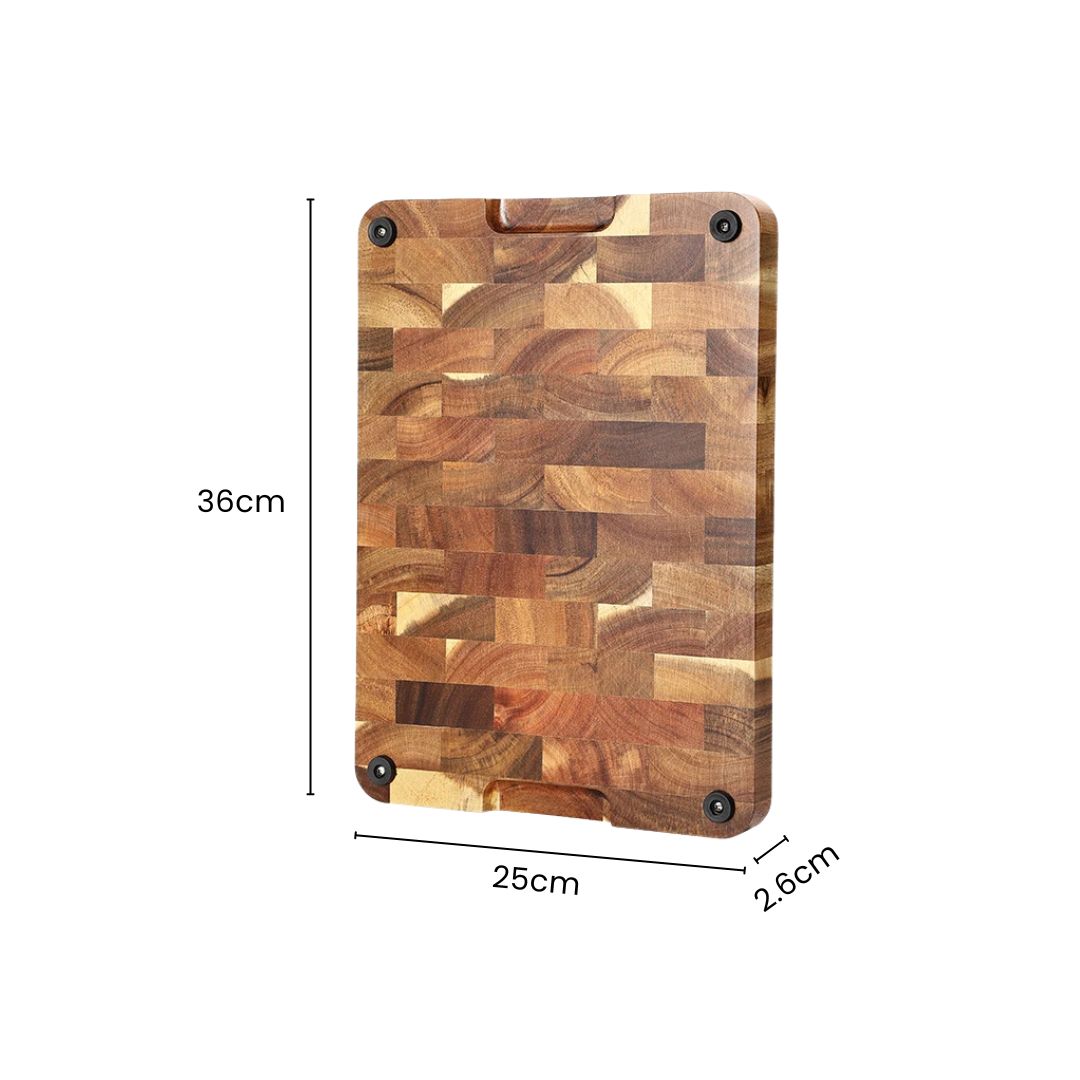 Acacia Wood Cutting Board - Premium Damp-Proof Chopping Board for Long-Lasting Kitchen Use
