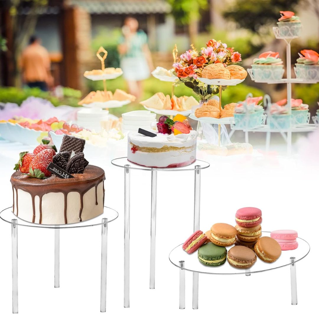 Cake Dowels and Separator - Pillars & Multi-Tier Support for Weddings and Occasions