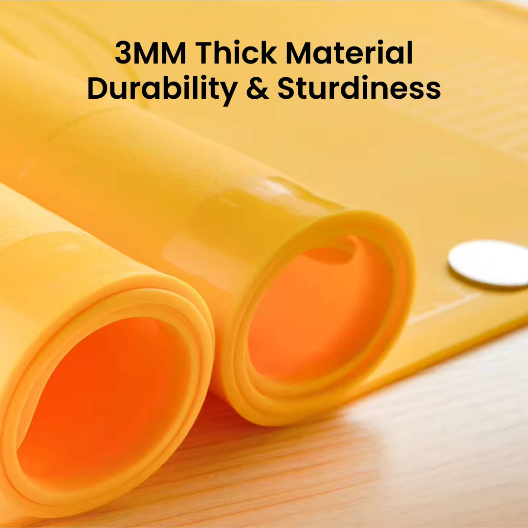 Silicone Baking Mat 3Pcs Set Silicone 3MM Thick