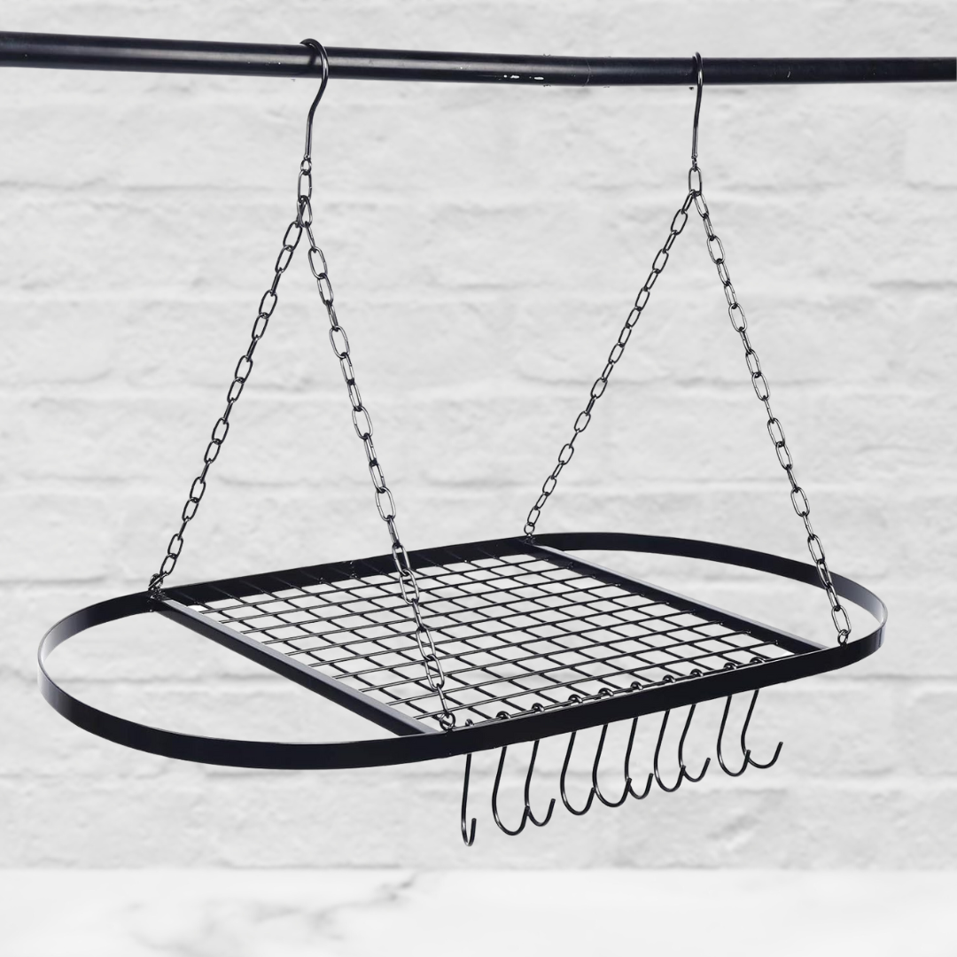 Hanging Pot and Pan Rack - Hanging with Hook