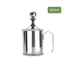 Manual Milk Frother - Handheld Blender for Frothing and Mixing