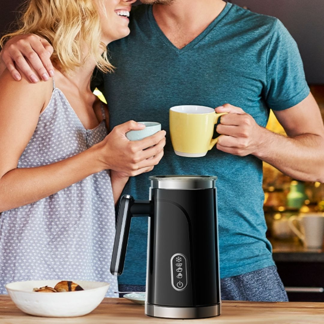 Milk Foamer - Automatic Electric Milk Frother & Multifunctional Steamer