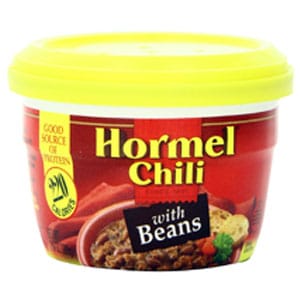 Hormel Micro Cup Canned Chili
