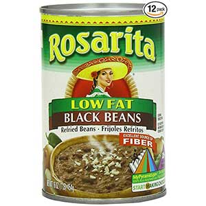 rosarita low fat refried black beans