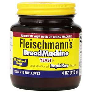 fleischmanns yeast for bread machines