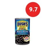 bush black fried beans