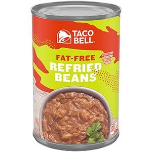 taco bell fat free refried beans