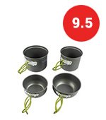 G4Free Outdoor Hiking And Camping Cookware set