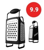 microplane 34006 4 sided cheese grater set