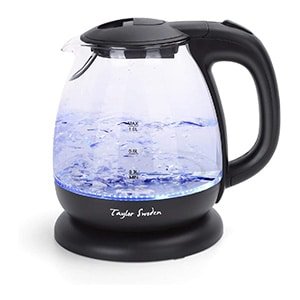 Small Glass Kettle Compact Mini Sized