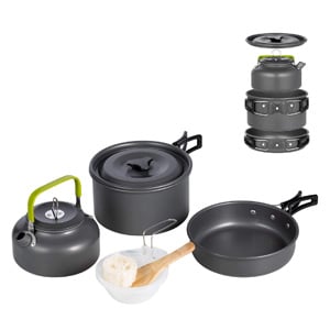 tera hiker camping cookware set