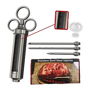 cave meat injector bbq kit
