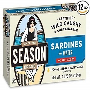 season sardines in water