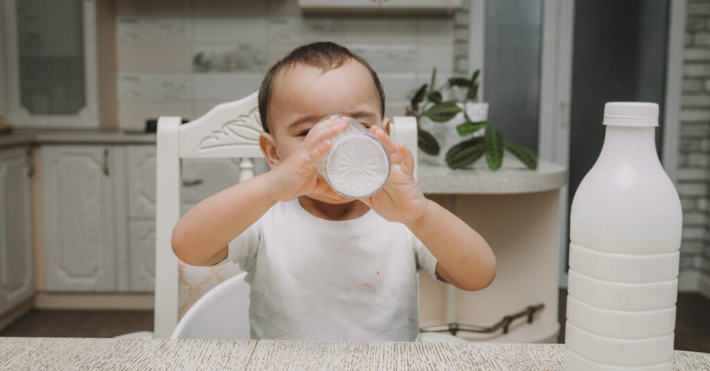 can babies drink cold milk