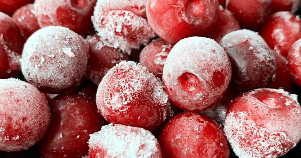 can cherries be frozen