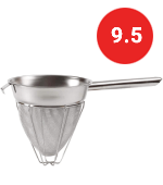 winco ccb-8r stainless steel reinforced bouillon strainer