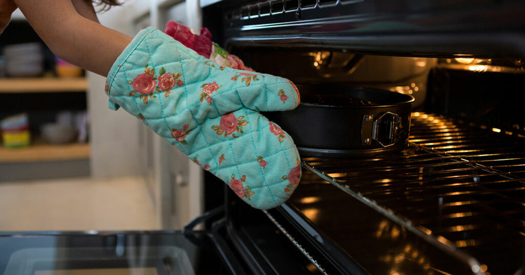 Wear Oven Mitts